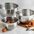 thumbnail image 4 of Tramontina 3-Piece Stainless Steel Mixing Bowl Set, 3Qt, 5Qt, and 8Qt, Dishwasher Safe, 4 of 4