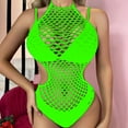 thumbnail image 4 of Lencería de mujer, medias de rejilla, tirantes, body sin espalda, ropa de red, body de nailon para mujer, 4 of 5