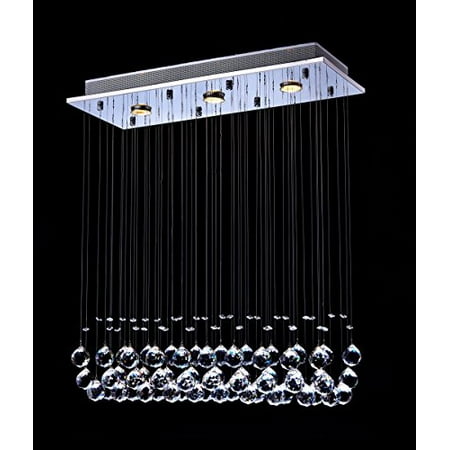 Saint Mossi Modern Ceiling Lighting Crystal Chandelier Led Saint Mossi Modern Ceiling Lighting Crystal Chandelier Led Fixture Pendant Lamp 3 Bulb Great