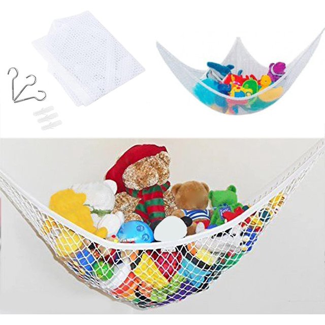 Hamaca de juguete, Hamaca de almacenamiento de animales de peluche, Red de animales de peluche para colgar