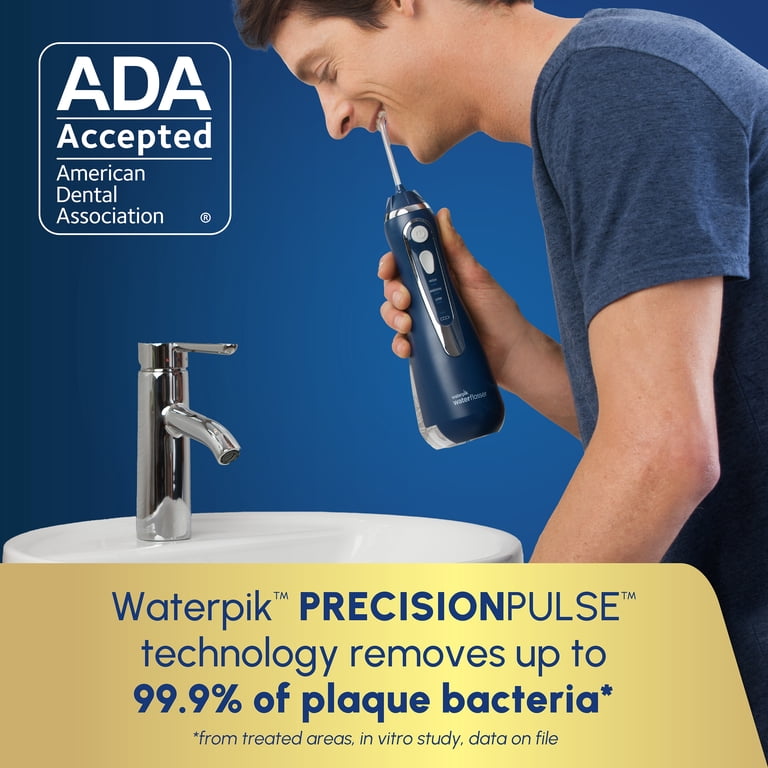 Waterpik, Cordless Water Flosser, 2.0, 3 Settings, Travel Bag