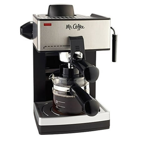 Mr. Coffee 4-Cup Steam Espresso System with Milk (Best Steam Driven Espresso Machine)