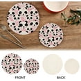 thumbnail image 4 of Coolnut Lovely Panda Pot Holders Trivets Set 2Pcs, Potholders for Kitchens, Pure Cotton Thread Weave Trivets for Hot Dishes/Pot/Bowl/Teapot/Hot Pot Holders Home Decor Gifts, 4 of 7