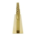thumbnail image 6 of DecMode 7 Holder Gold Stainless Steel Candelabra with Rectangular Frame, 6 of 10