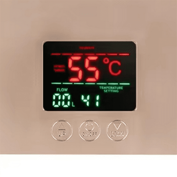 220V Instant Water Heater 5500W Wall-Mounted Electric Heaters for Bathroom Hot Water Shower and Home Kitchen Heating