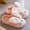 Pink, variant on Liyamei Kids Children's Boys Girls Furry Shoes Indoor Home Warm Cotton Slippers Sneakers Size 5.5-6 Years