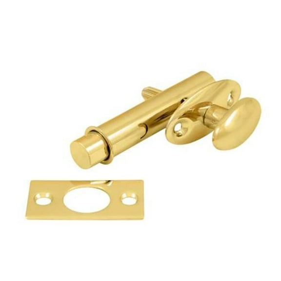 Mortise Bolt, Lifetime Brass - Solid Brass