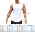 thumbnail image 3 of Camiseta deportiva para hombre, chaleco para correr, entrenamiento de gimnasia, entrenamiento físico, baloncesto, 3 of 7
