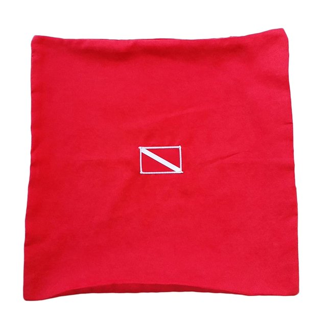 Cojines Decorativos para , Funda de Cojín con de Buceo de , 17 Pulgadas *17 Pulgadas, 43 Cm *43 Cm rojo kusrkot Funda de almohada con bandera de buceo