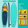thumbnail image 3 of FunWater Stand Up Paddle Board Ultra-Light Inflatable Paddleboard with SUP Accessories for Adults & Youth of All Skill Levels, 3 of 6