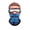 Blue A, variant on Bearded Old Man Funny Ski Mask, Quick Dry Sweat Absorbing Breathable Balaclava Full Head Neck Cover, Wind & Sun Protection Mask for Men Women Cycling Motorcycle Skiing Outdoor