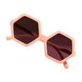 thumbnail image 2 of Kmbangi Kids Hexagonal Sunglasses, UV400 Protection Tinted Beach Sunglasses, 2 of 5