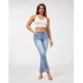 thumbnail image 4 of roswear Women’s Straight Leg Jeans Stretchy, 29.53" Inseam, Size 4-16, 4 of 6