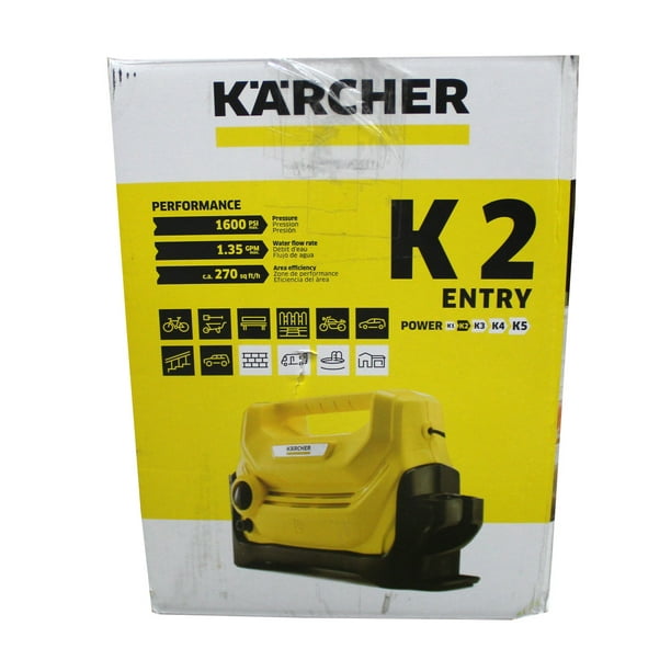 Karcher K2 Entry 1600 PSI Portable Electric Power Pressure Washer
