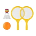 thumbnail image 1 of Juego de Tenis de Bádminton para Niños, Raqueta de Bádminton con Pelota Y Volante de Bádminton, Equipo de Entrenamiento, Raquetas de Tenis para Niños Amarillo shamjiam Raquetas de bádminton, 1 of 8