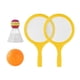 thumbnail image 1 of Juego de tenis de bádminton para niños con pelota y raqueta de tenis de volante de bádminton para Amarillo Cola Raquetas de bádminton, 1 of 8