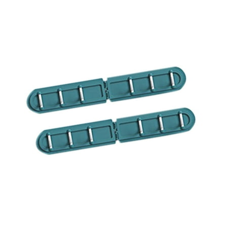

Virmaxy Sales Powerful Folding Hook Corner Hook Kitchen Hole free Hook Bedroom Coat Hook Sky Blue