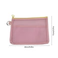 thumbnail image 3 of NWOKYZGH Samll Mesh Makeup Bag, Travel Pouch, Zipper Organizer for Cosmetics, Skincare, and Daily Accessories, Portable Storage, 3 of 6
