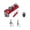 A, variant on 1 Set Portable Drilling Jigs Set for Aluminum Alloy Extrusions with Storage Case for Accurate Hole Positioning in Various Tasks