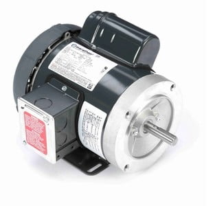 1/2 hp 1800 RPM 56C Frame TEFC 115/208-230V Marathon Electric Motor # F132