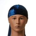 thumbnail image 5 of Red Crush Velvet Durag - Royal Blue - HD83, 5 of 5