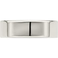 thumbnail image 5 of Sterling Silver Ss 6mm Flat Size 7.5 Band Made In United States qwfb060-7.5, 5 of 5