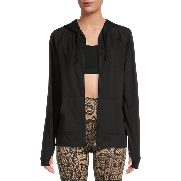 Athletic Works Women's Super Soft Zip Up Hoodie Jacket