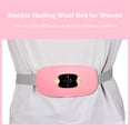thumbnail image 3 of Waist Portable Cordless Heating Pad Belt Electric Waist Belt Device for Women Waist Massager Stomach Waist Belly Uterus Warming Belt 3 Heat Levels and 3 Massage Modes USB, 3 of 7