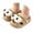 X57 Khaki, variant on Kids Toddler Girls Boys Slippers Soft Comfort Cartoon Lightweight Summer House Shoes For Indoor Outdoor Khaki Size 19