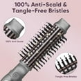 thumbnail image 5 of 3-in-1 Automatic Rotating Curling Iron & Thermal Brush Set with Interchangeable Ceramic Barrels, Heat-Up, 6 Heat Settings for All Hair Types, 5 of 6