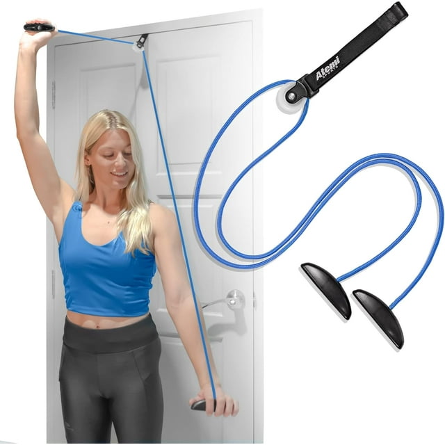 GHSDFBB Shoulder Pulley Over the Door Physical Therapy System | Rotator Cuff Exerciser | Exercise Pulley for Shoulder Rehab | Over the Door Exercise Pulley System for Shoulder Physiotherapy
