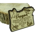 thumbnail image 4 of USA Oregon State Map Wooden Magnet Souvenir Fridge Magnet Gift, 4 of 4
