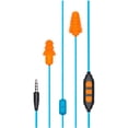 thumbnail image 2 of Plugfones 4462958 Earphone Wired Replacable Foam & Silicon Tips, Black, 2 of 3