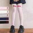 thumbnail image 4 of fatyb Girls Thigh High Socks Knitted Long Socks for School Kids Girls Over the Knee Uniform Stockings, 4 of 7