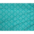 thumbnail image 4 of oneOone Polyester Lycra Fabric Dot & Floral Block Printed Fabric 1 Yard 56 Inch Wide, 4 of 4