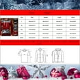 thumbnail image 3 of LEEy-world Christmas Mens Hoodies Men'S Sweater 1/4 Zip Up Striped Pullover Fall Winter Color Block Polo Sweatshirts Red,XXL, 3 of 4