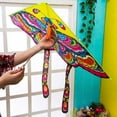 thumbnail image 5 of Colorful Kite Long Tail Nylon Outdoor Kites Flying Toys for Children Kids Kite Surf with 50M Kite Line High Quality, 5 of 7