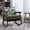 Antique Green, variant on S-HOME Rocking Chair with Wood Frame and Upholstered Seat Ideal for Living Rooms and Sunrooms