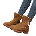 thumbnail image 3 of Women's Snow Boots - Warm and Cozy Leather Winter Footwear with Real Wool for Unmatched Comfort, 3 of 8