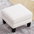 thumbnail image 5 of Polyester | Solid Wood Legs for Support | Hallway Shoe Stool, Simple to Put Together, 5 of 6