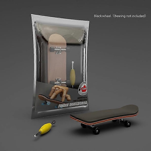 Finger Skateboard Wooden Fingerboard Toy Professional Stents Finger Skate Set