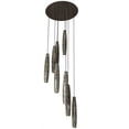 thumbnail image 7 of Meyda Tiffany 163901 Checkers 8 Light 48" Wide Multi Light Pendant - Bronze, 7 of 7