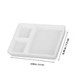 thumbnail image 2 of UPOUART 24Set Mini Tableware Set Plastic White Educational Tool for Landscape Scene, 2 of 8
