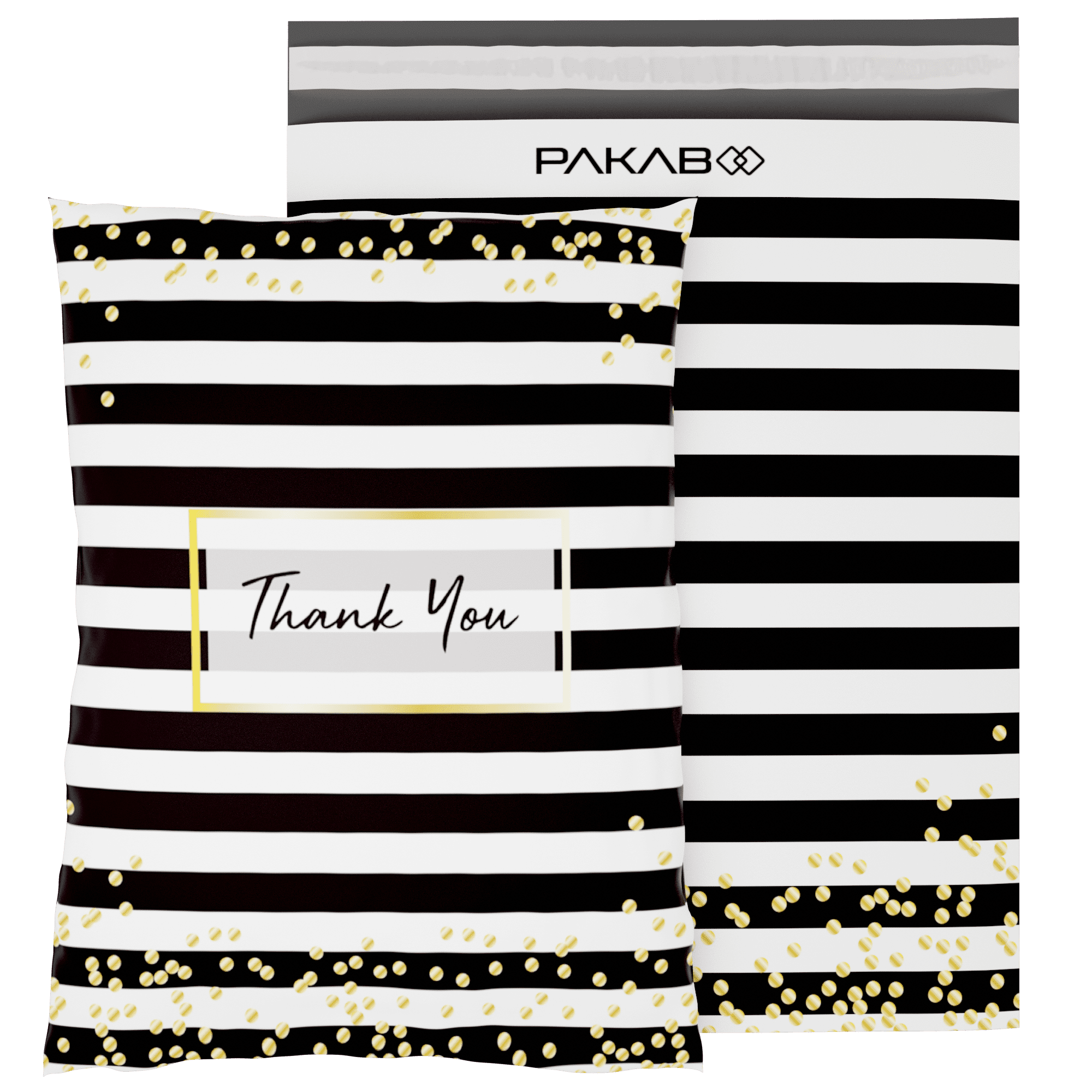 PAKABOO Poly Mailer Shipping Bags 6x9 Inch, 100 Pack, NonPadded