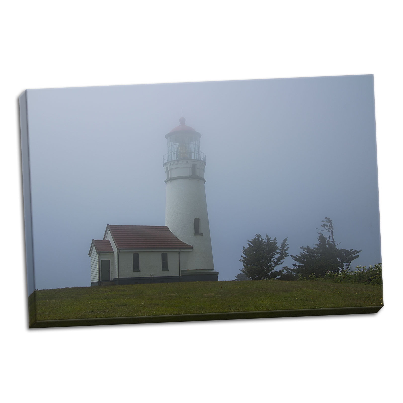Gango Home Decor Cape Blanco Lighthouse by George Johnson (Ready to ...