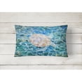 thumbnail image 2 of Carolines Treasures BB5363PW1216 Sea Turtle Under water Canvas Fabric Decorative Pillow  12H x16W multicolor, 2 of 3