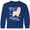 Royal Bue, variant on Inktastic Meemaw's You Say Alpaca My Bags Long Sleeve Youth T-Shirt