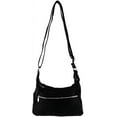 thumbnail image 6 of Women's Leather Medium Cross Body Purse Shoulder Ladies Handbag with Many Pockets, 6 of 7
