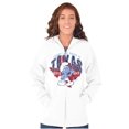 thumbnail image 3 of The Smurfs Are Bigger in Texas State Zip Up Hoodie Men's Women's Brisco Brands S, 3 of 5