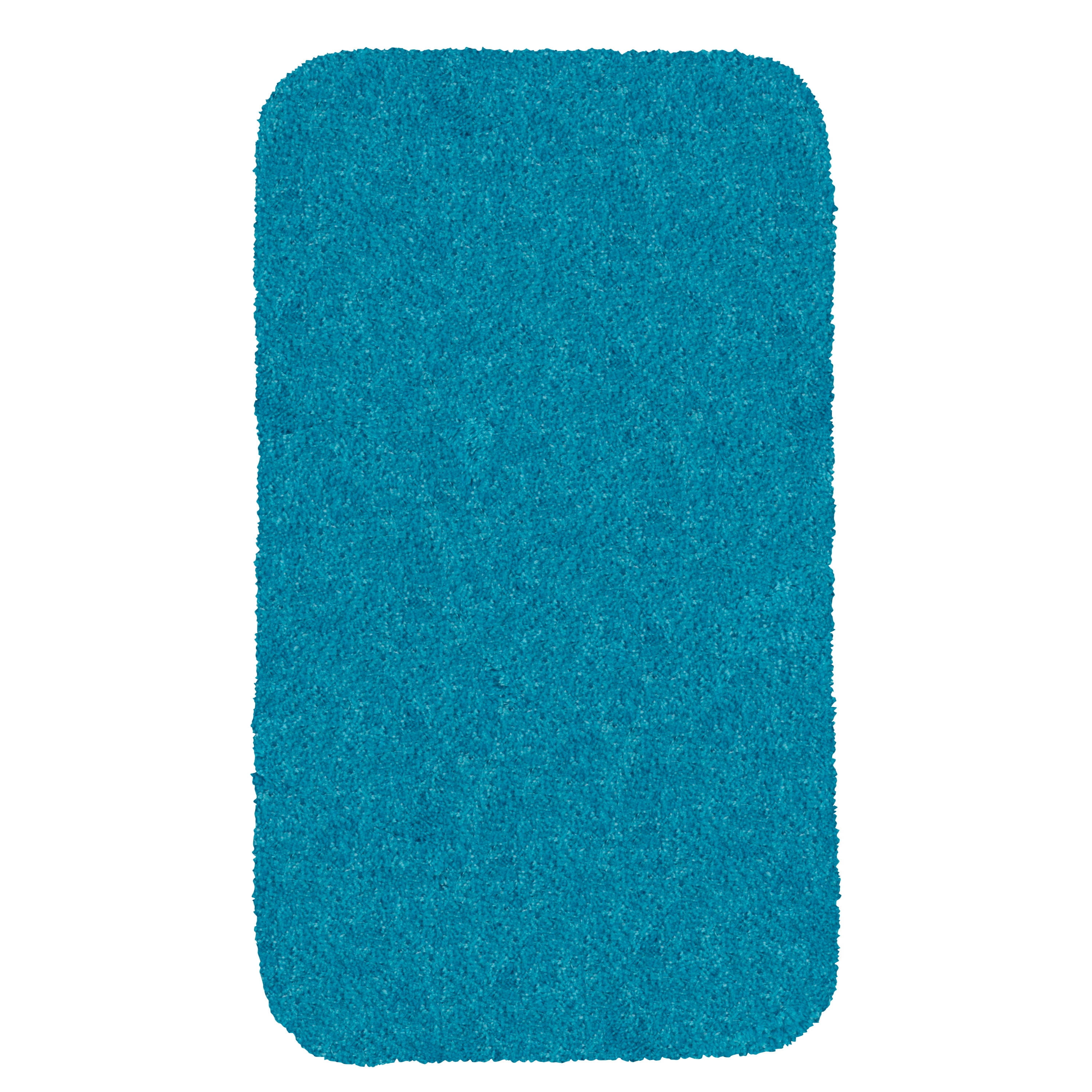 Mohawk Home Royal Bath Rug Caribbean Blue, 1'5"x2', Blue